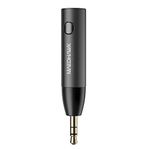 MaedHawk Aux Bluetooth 5.0 Receiver, Car Bluetooth Aux Adapter Mini Wireless Audio Adapter Car Kit with 3.5mm Jack for Car/Home Music Streaming Headphones Speakers (Handsfree Calls, Dual Link, A2DP)