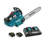 Makita DUC356PT2 36V (18Vx2) Brushless 14" Top Handle Chainsaw (5.0Ah kit)