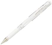 uni-ball Gel Impact Pen, Bold 1.0 mm, White Barrel, Coconut White Ink (64538)