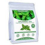 TEARELAE - Spearmint Tea - 1.5g x 50 Count - 100% Pure Spearmint Leaves Tea Bag - Non-GMO - Naturally Caffeine-free Herbal Tea