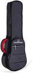 Crossrock Tenor Ukulele Bag with 10mm Padded Backpack Straps in Dark Grey (CRSG107TUDG)