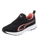 Puma Womens Swilla WN's Slip ON WN's Black-Carnation Pink-White Running Shoe - 7UK (37830601)