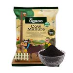 Ugaoo Cow Dung Manure Fertilizers for Plants & Home Gardening - 1 kg