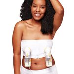 Medela Hands Free Pumping Bustier, Easy Expressing Pumping Bra with Adaptive Stretch for Ideal Fit