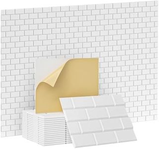 Soundproof Wall Panels, Kuchoow Sound Proof Panels for Walls,Self-Adhesive 18 Pack Brick Acoustic Wall Panels Sound Absorbing Sound Panels for Walls Décor,Home, Office 16"X12"X0.4"