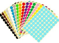 JANYUN 16 Sheets 1120 Pcs Sticky Co