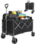 200L Collapsible Foldable Wagon wit