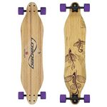 Loaded Boards Vanguard Bamboo Longboard Skateboard Complete (83a Durian, Flex 5)