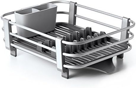 OXO Good Grips Aluminum Dish Rack, Gray