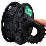 Pinuotu TPU Filament 1.75mm,High Speed 3D Printer Filament,95A Flexible Filament, 0.8KG(1.76 lbs) Spool,Dimensional Accuracy +/- 0.03 mm, Soft 3D Printer Consumables (Black)