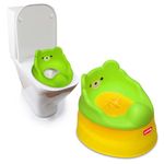 LuvLap Adaptable Baby Potty Training Seat, 2in1, for 1 Year+ Babies, Detachable Potty Bowl, Suitable for Boy/Girl (Yellow & Green)