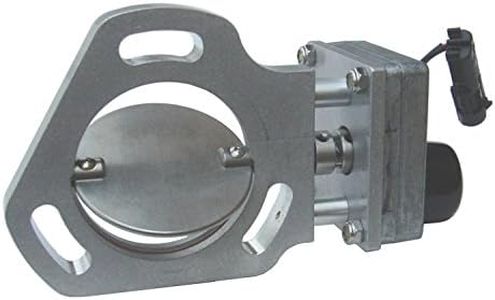 Pypes Performance Exhaust HVE11 Exhaust Electric Dump Cutout; Natural Finish; Hardware Incl.; Aluminum And 304 Stainless Steel Material;