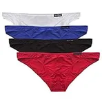 WINDAY Men Briefs Breathable Ice Si
