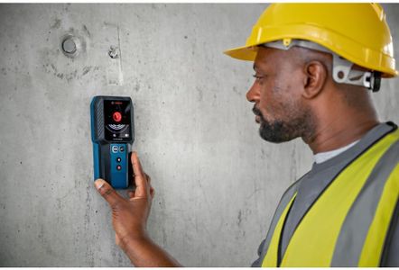 BOSCH Wall Scanner & Stud Finder – Detects Wood, Metal, Live Wires, Includes Batteries