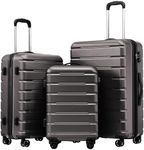 Coolife Luggage Suitcase Carry-on S