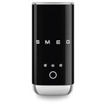 Smeg MFF02BLUK Retro 50s Style Mini Milk Frother, Pre Set Functions, Manual Function, 500W, Black