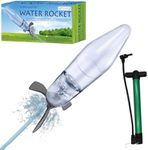 Genovega Water Bottle Stomp Model Rocket Launcher Outdoor Toys Baking DIY Science Experiment Kit NASA Space Opters STEM Gift - Rocket Tail and Plastic Bottle