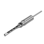 uxcell Square Hole Drill Bit, 1/4" High-Carbon Steel Hollow Chisel Mortise Power Tool for Woodworking