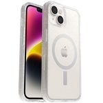 OtterBox iPhone 14 & iPhone 13 Symmetry Series+ Case - STARDUST (Clear/Glitter), Ultra-Sleek, Snaps to MagSafe, Raised Edges Protect Camera and Screen