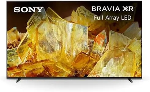 Sony 55 Inch 4K Ultra HD TV X90L Series: BRAVIA XR Full Array LED Smart Google TV with Dolby Vision HDR and Exclusive Features for The PlayStation® 5 XR55X90L- Latest Model,Black