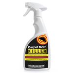 RugRemedyUK Carpet Moth Killer Spray 1 Litre - Safe Moths Killer, Gentle Moths Repellent for Home, Rooms, Non-Staining Carpet Beetle Spray, Moth Repellent for Wardrobes, Prevention for 3 Months