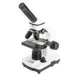 Celestron 44128 CL-CM800 Compound Microscope, 40x-800x Magnification, White