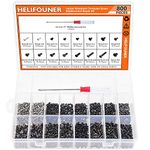 HELIFOUNER 800 Pieces Laptop Notebook Computer Screw Replacement Repair Kit, Electronic Repair Screws for SSD, Laptop Notebook Computer