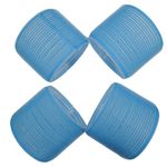 Scarlet Line Hair Rollers 4 Pcs Large Rollers For Hair, Self Grip Salon Hairdressing Curler Hair Curlers For women & Girls