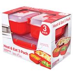 Lunch Box With Red Lids