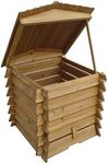 Wooden Beehive Composter - 328 Liter Capacity