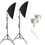 VOLKWELL Softbox LED Lighting Kit 2