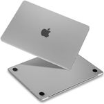 Yebiseven for MacBook Air 13.6 inch M3/M2 Case 2024 2023 2022 Released Model A3113/A2681, Ultra thin Laptop Hard Shell Case with Keyboard Cover & Trackpad Protector & Webcam Cover, Space Grey