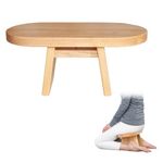 Halotribe Meditation Bench. Meditation Stool Stable Design. Seiza Prayer Bench. Wooden Handcrafted.