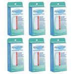 Dental Floss for Braces with Threader and Thick Proxy Brush for Daily Care of Periodontal Disease and Gum Health - Orthodontic Flossers for Braces and Teeth, Periodontal Floss by ProxySoft (6 Packs)