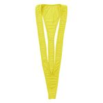TiaoBug Women's Sling Shot Micro One Piece Bikini Monokini Swimwear Swimsuit Bodysuit Yellow B One Size