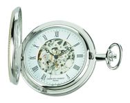 Charles Hubert 3859 Two-Tone Mechanical Pocket Watch