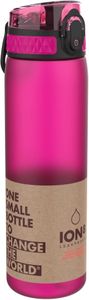 Ion8 500ml Leak Proof Water Bottle – BPA Free, Pink, Dishwasher Safe