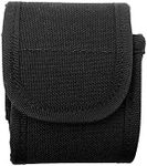 Uncle Mike's Mirage Basketweave Snap Close Duty Pager Case (Medium, Black)