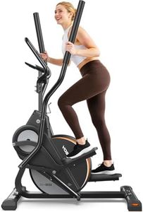 YOSUDA Pro Cardio Climber Stepping Elliptical Machine, 3-in-1 Elliptical Machine Stair Stepper Trainer, Total Body Fitness Cross Trainer with Quiet Magnetic Driving System, 16 Resistance