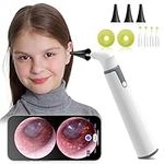 Anykit Wireless Otoscope Ear Camera with Dual View, 3.9mm 720PHD WiFi Ear Scope with Ear Wax Removal Tool for Kids and Adults & Pets, Compatible with Android and iPhone