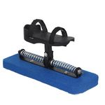 TYCOON PHYSIO SOLUTIONS Physiotherapy Ankle Exerciser Black Metal Wooden Base, Manual Exerciser with Heavy Wooden Base Heel Exercise Equipment, Physiotherapy Heel Stretcher Foot Exerciser (Black)