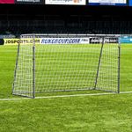 FORZA Steel42 Soccer Goals – All Weather Portable Steel Goal [6 Size Options] – Quick Set Up, Ground Pegs Included (8ft x 4ft)