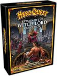 Avalon Hill - Hero Quest - Return of The Witch Lord Quest Expansion Pack - Dungeon Crawler Game - Add 16 Miniatures and 10 New Quests to HeroQuest System - Adult Board Games - F4193 - Ages 14+