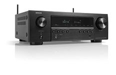 Denon AVR-S660H 5.2-Channel AV Receiver, Dolby Surround Sound, 6 HDMI Inputs and 1 Output, 8 K HDMI, Bluetooth, WiFi, AirPlay 2, HEOS Multiroom, Alexa Compatible