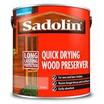 Sadolin Quick Drying Wood Preserver 2.5 litre Clear