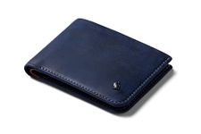 Bellroy Hide & Seek, Slim Leather Wallet, RFID Editions Available (Max. 12 Cards and Cash) - Ocean