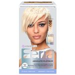 L’Oréal Paris Feria Advanced Lightening System Hair Bleach, Very Platinum, Includes Anti-Brass Nourishing Conditioner, 1 Hair Dye Kit (Packaging May Vary)