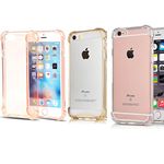 iPhone 6S Plus Case iPhone 6 Plus Case, [2 Pack]CaseHQ Transparent Clear Enhanced Grip Protective Defender cover Soft TPU Shell Shock-Absorption Bumper Anti-Scratch Clear Back Air Cushioned 4 Corners