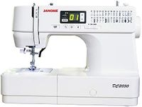 Janome DC2030 Computerised Sewing Machine (5mm LS), White