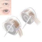 Anjoize Eyelid Lift, Eyelid Tape, Eye Lift Tape for Droopy Lids, 600 Pairs Instant Eyelid Lifting Strips (Heart box, Skin tone, S+L)